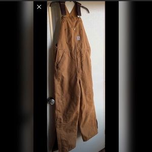 Carharrt bib overalls
